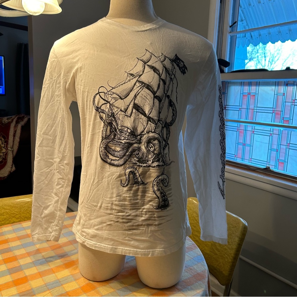 Vintage L Del Sol Long Sleeve T-shirt Krakken